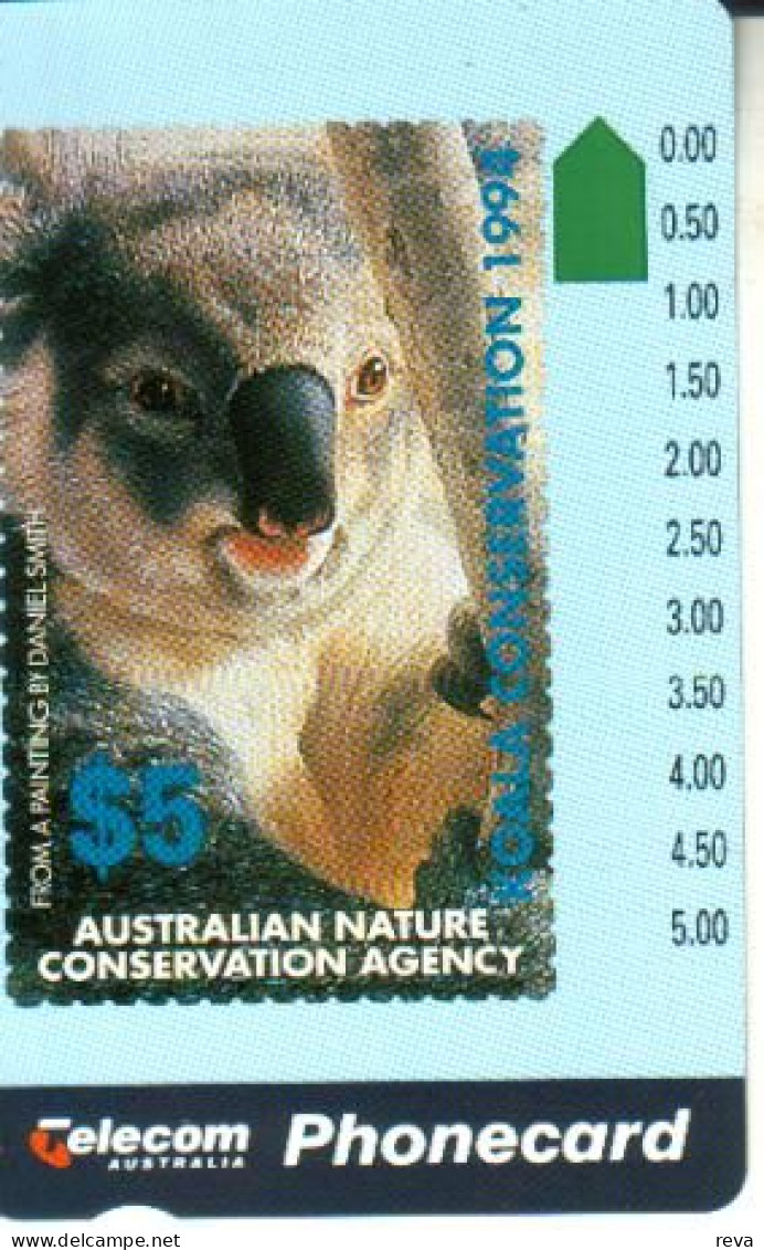 AUSTRALIA $5 KOALA ANIMAL ANIMALS ON STAMP  1994 SOLD ONLY IN FOLDER SCARCE AUS-123 MINT READ DESCRIPTION !! - Australië