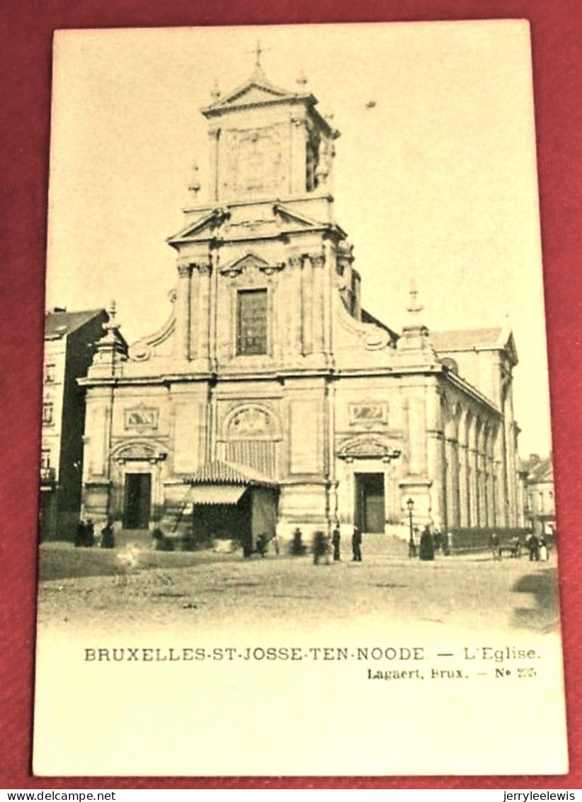 BRUXELLES - St-JOSSE-TEN-NOODE  -  L' Eglise - St-Josse-ten-Noode - St-Joost-ten-Node
