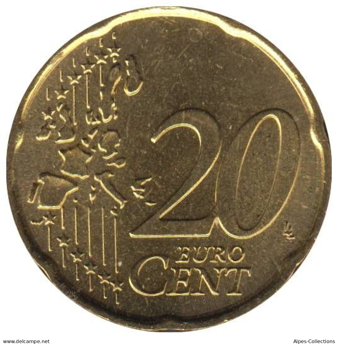 SA02007.1 - SAINT MARIN - 20 Cents - 2007 - San Marino
