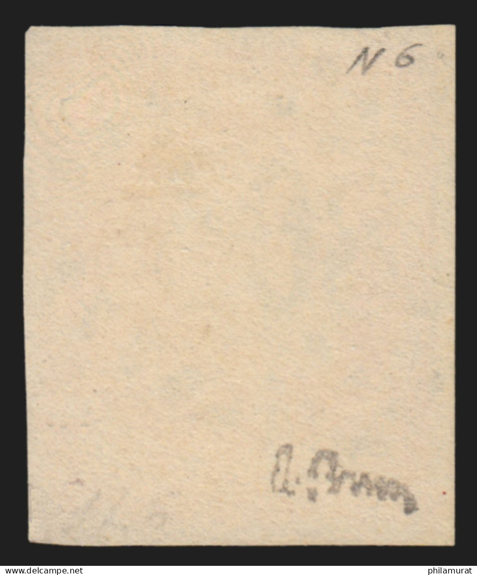 N°48, Cérès Bordeaux 40c Orange, Oblitéré, Signé A.BRUN - TB - 1870 Emisión De Bordeaux