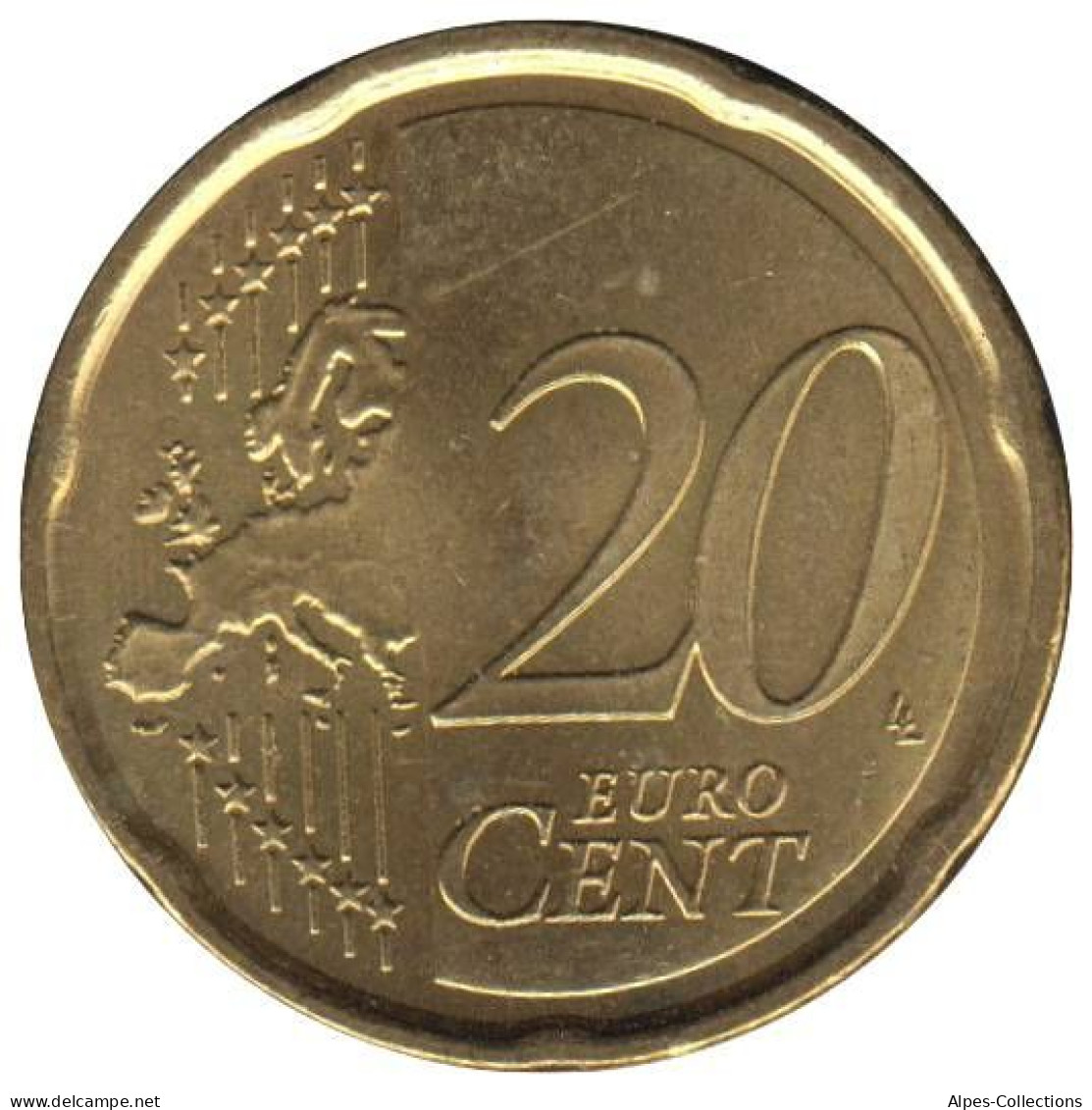 SA02008.1 - SAINT MARIN - 20 Cents - 2008 - San Marino