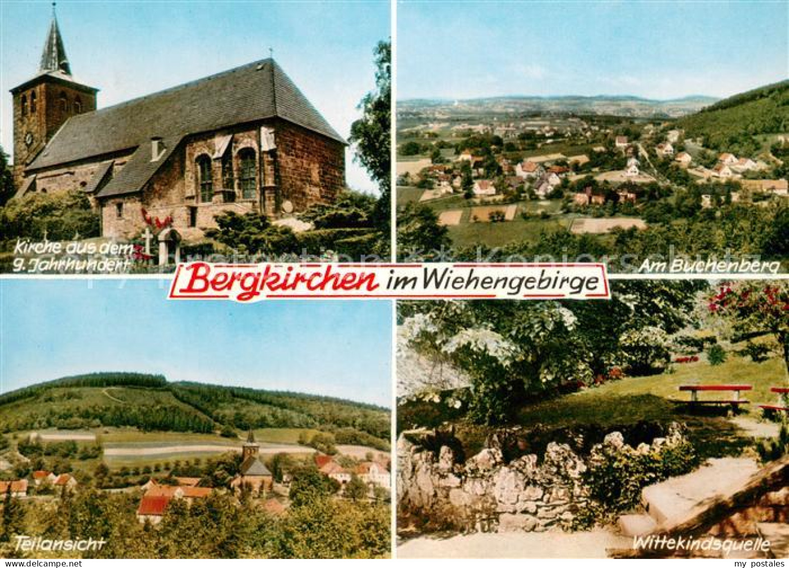 73673075 Bergkirchen Bad Oeynhausen Kirche Am Buchenberg Telansicht Wittekindsqu - Bad Oeynhausen