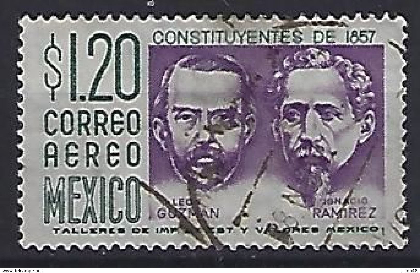 Mexico 1956-75  Einheimische Bilder (o) Mi.1066 X (issued 1956) - Mexique