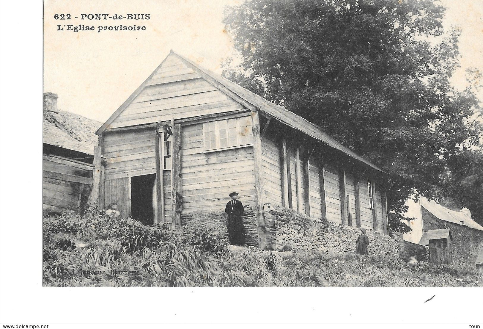 Pont-de-Buis - L'église Provisoire - Collection Joncour, Brasparts - Sonstige & Ohne Zuordnung