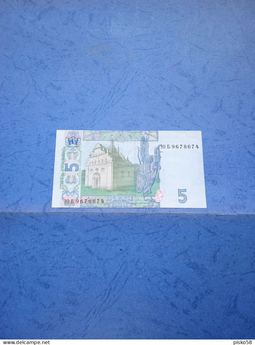 UCRAINA-P118e 5H 2015 UNC - Ucrania