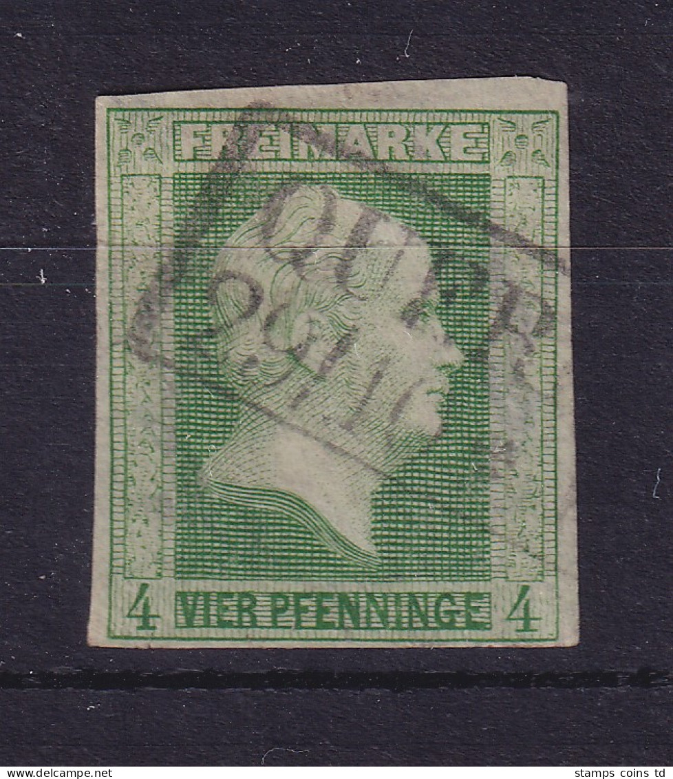 Preußen 4 Pfennige 1856  Mi.-Nr. 5a Gestempelt (Querfurt?) - Altri & Non Classificati