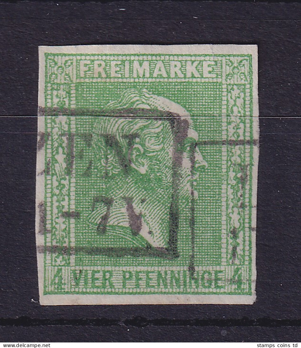 Preußen 4 Pfennige 1858  Mi.-Nr. 9 Gestempelt - Other & Unclassified