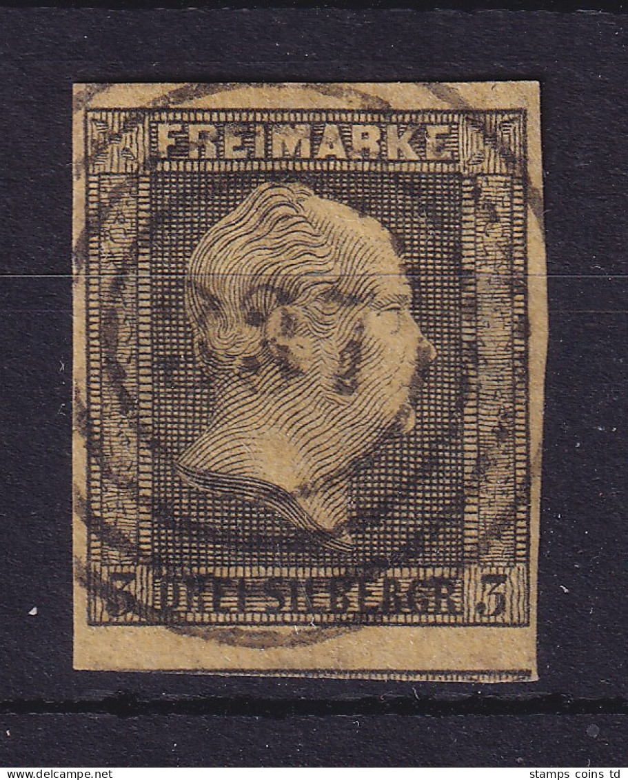 Preußen 3 Silbergroschen 1850  Mi.-Nr. 4 Mit Nummern-O 337 Dortmund - Other & Unclassified
