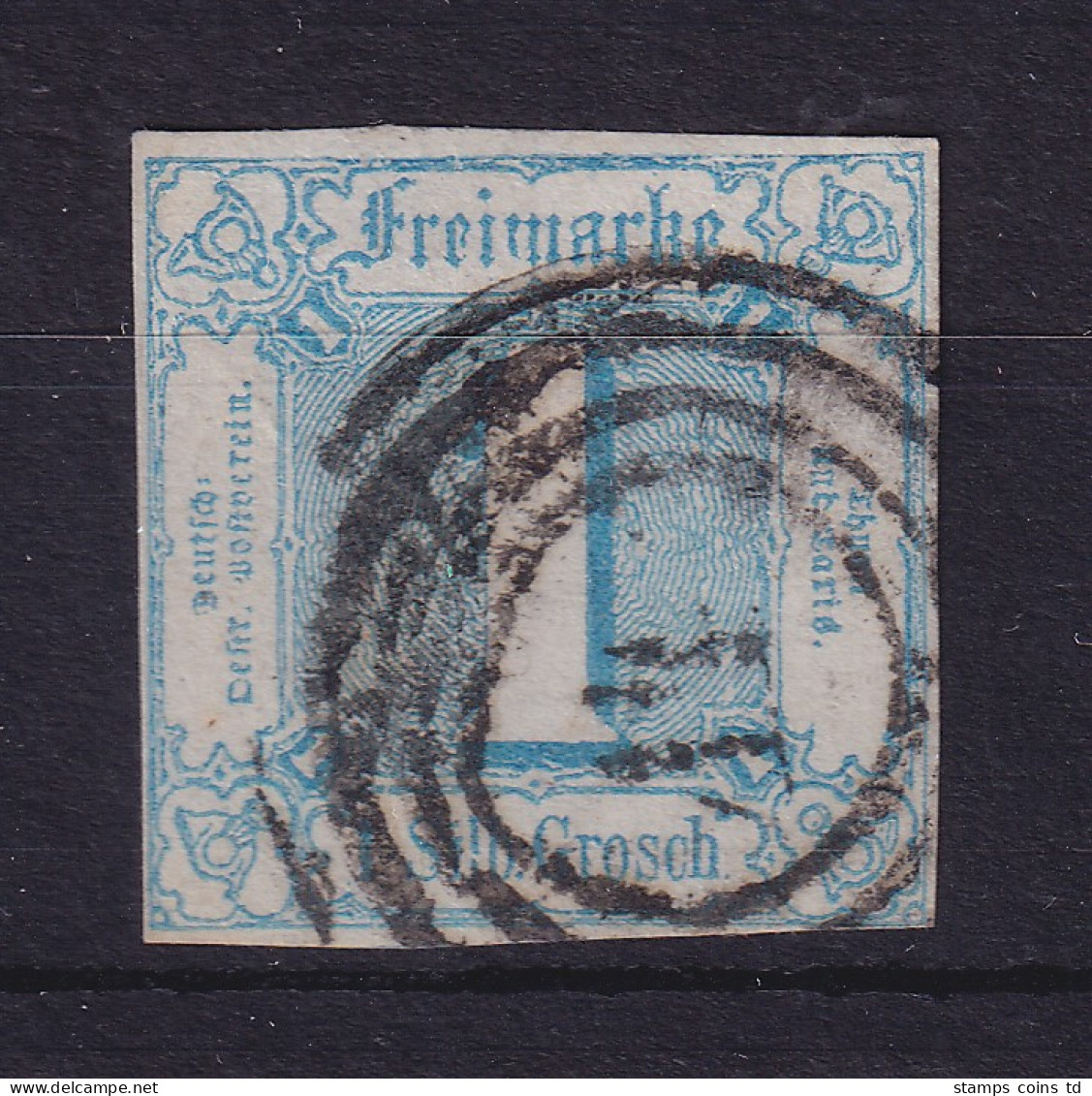 Thurn Und Taxis 1 Silbergroschen 1860 Mi.-Nr. 15 Gestempelt - Usati