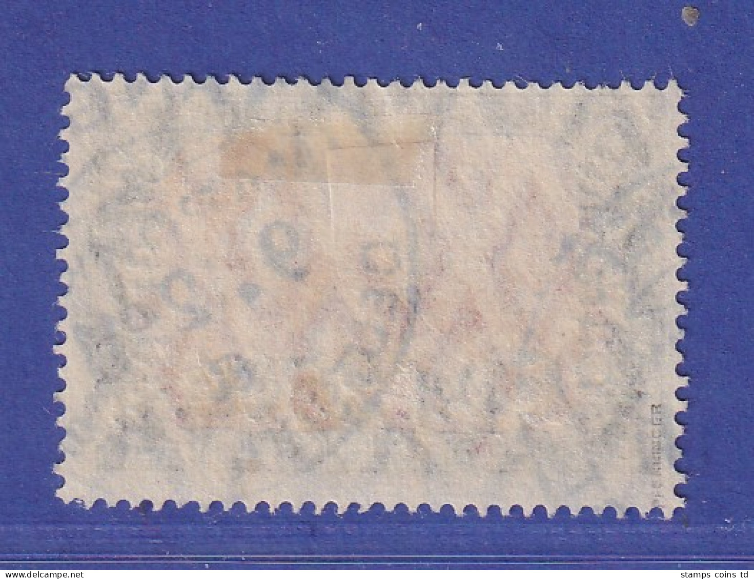 Deutsche Post In Marokko 1911 Mi.-Nr. 58IAa Gestempelt Gpr. PFENNINGER - Marokko (kantoren)