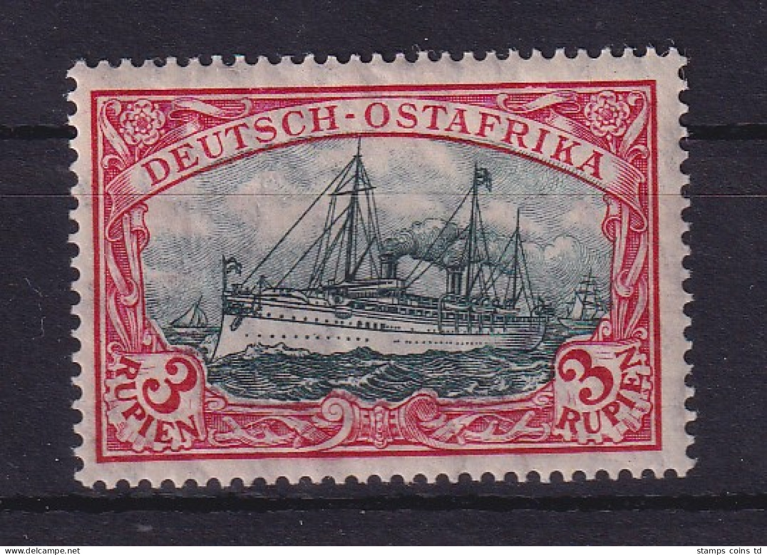 Deutsch-Ostafrika 1919  Mi.-Nr. 39 IIAd Ungebraucht * - Deutsch-Ostafrika