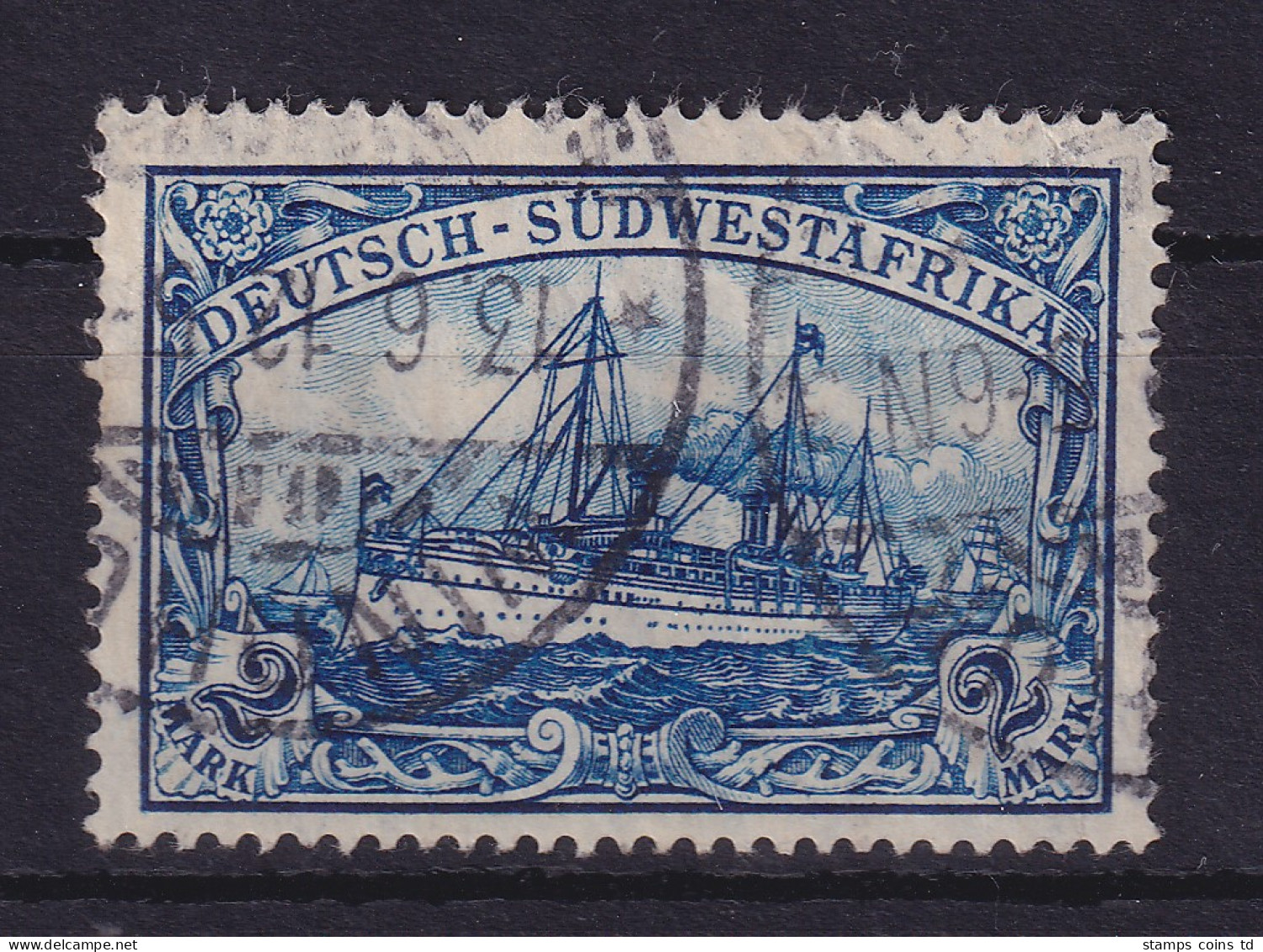 Deutsch-Südwestafrika 1906  Mi.-Nr. 30A Gestempelt - África Del Sudoeste Alemana