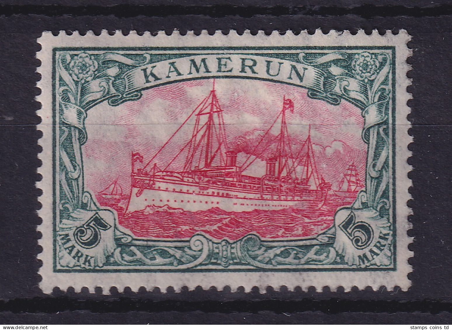 Deutsche Kolonien Kamerun 1919  Mi.-Nr. 25 IIB Ungebraucht * - Cameroun