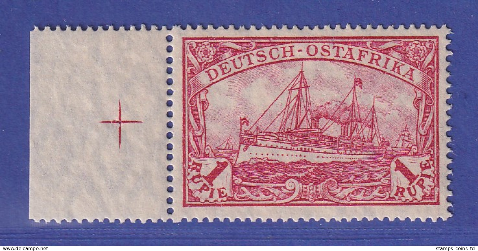 Deutsch-Ostafrika 1915  Mi.-Nr. 38 IIB Postfrisch ** Gpr. JÄSCHKE BPP - Afrique Orientale