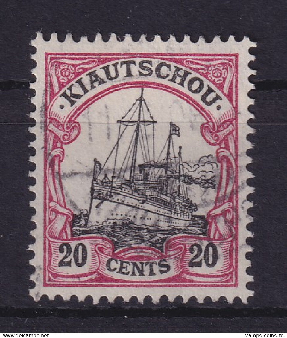 Dt. Kolonien Kiautschou 1905  20 Cents  Mi.-Nr. 22 Gestempelt - Kiautchou