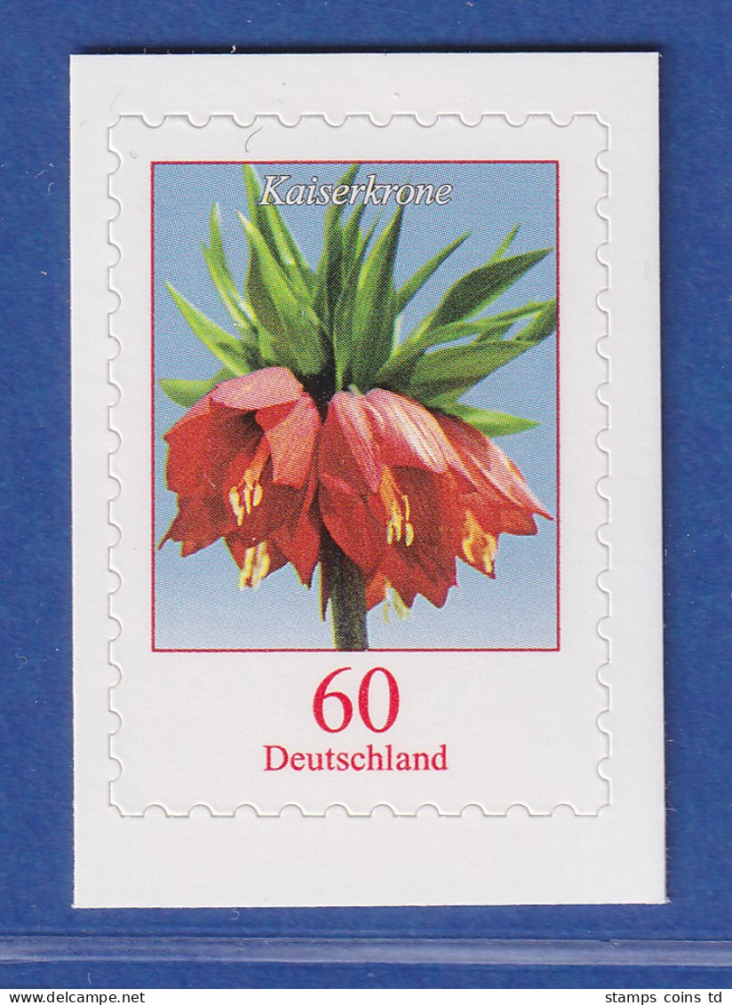 Bund 2013 Blumen: Kaiserkrone 60 Cent SELBSTKLEBEND MH Mi-Nr. 3046 ** - Other & Unclassified