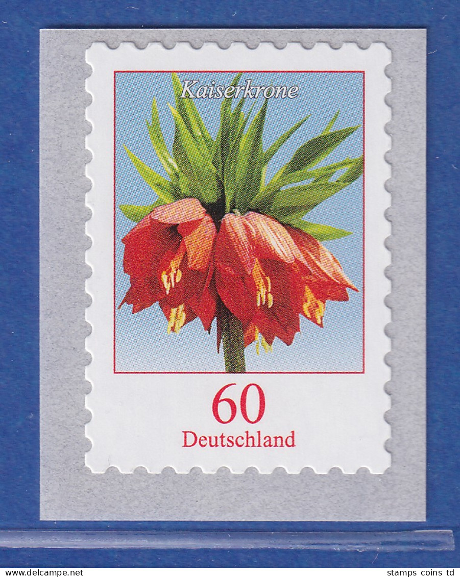 Bund 2013 Blumen: Kaiserkrone 60 Cent SELBSTKLEBEND Aus Rolle Mi-Nr. 3046 ** - Otros & Sin Clasificación