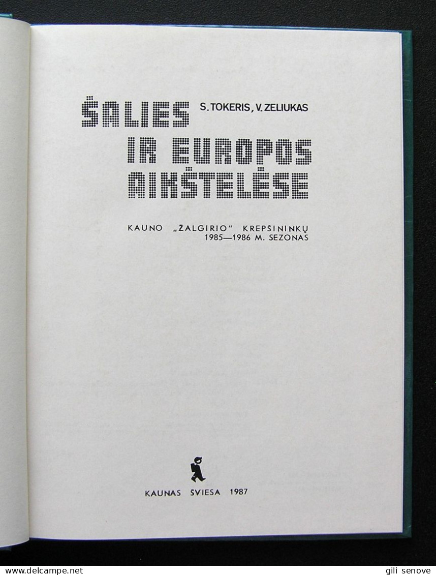 Lithuanian Book / Šalies Ir Europos Aikštelėse By Tokeris 1987 - Libros Antiguos Y De Colección