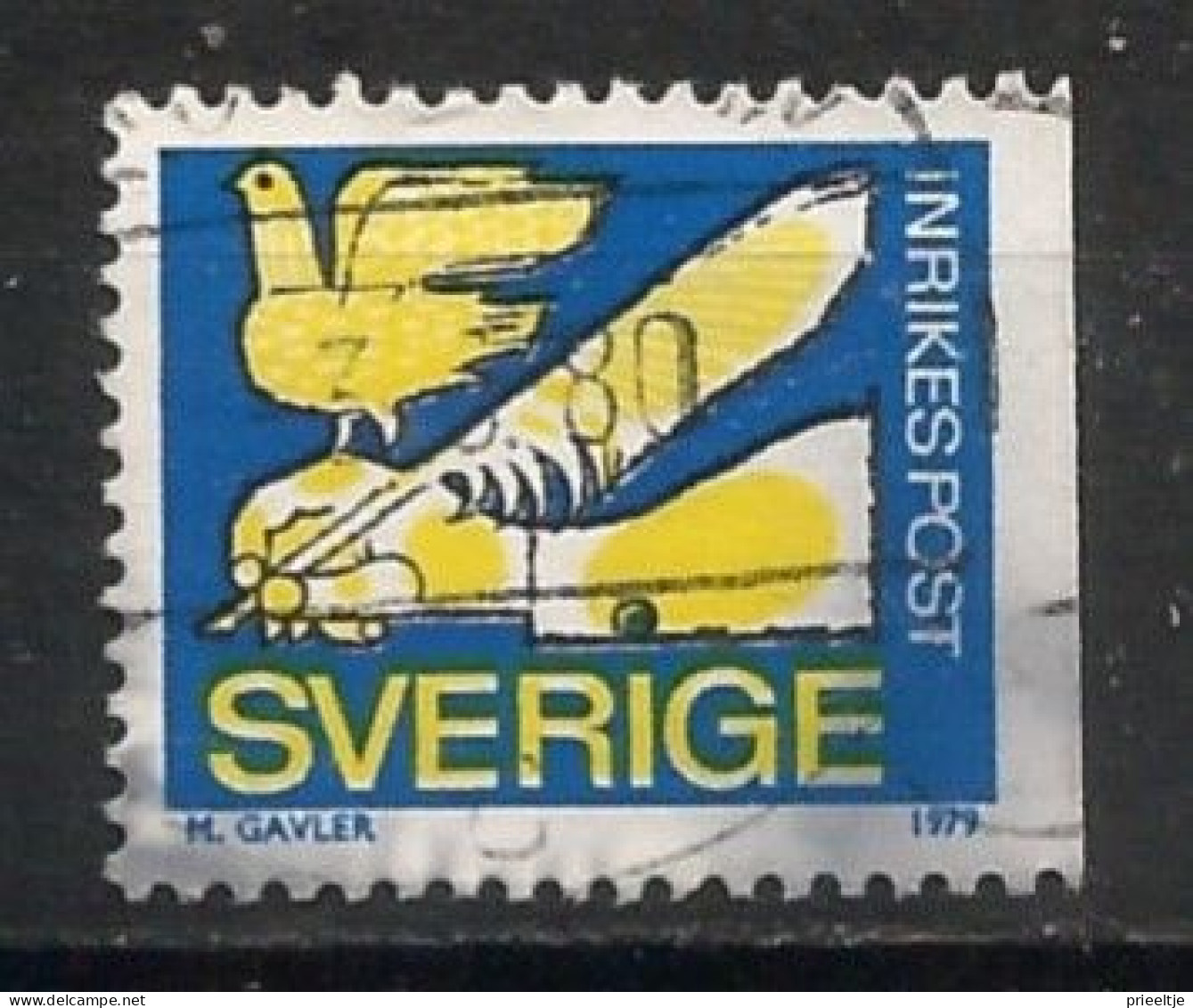 Sweden 1979 Greetings Y.T. 1039 (0) - Oblitérés