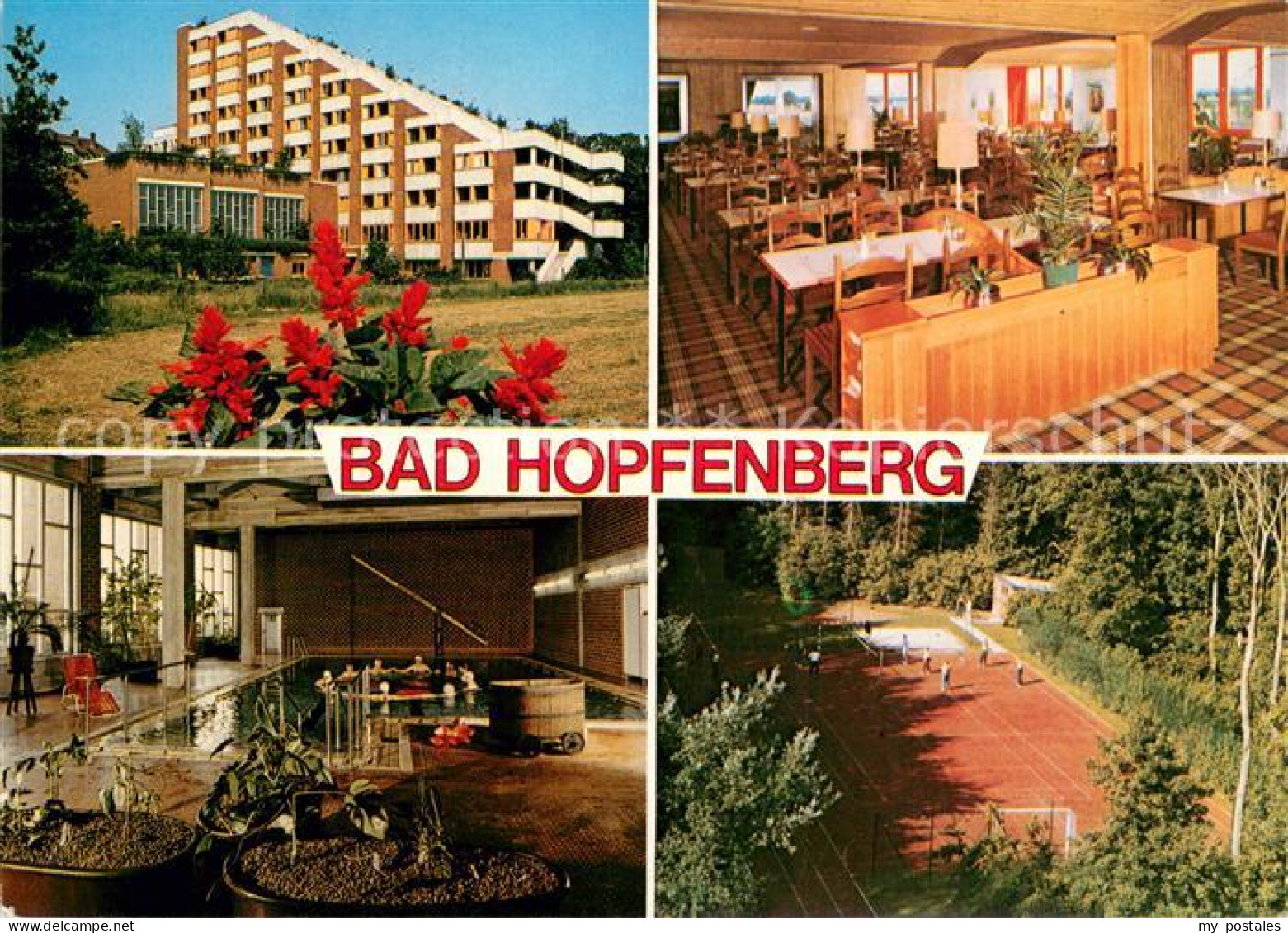 73673006 Bad Hopfenberg Westfaelisches Bauernbad Gastraum Hallenbad Sportplatz B - Petershagen