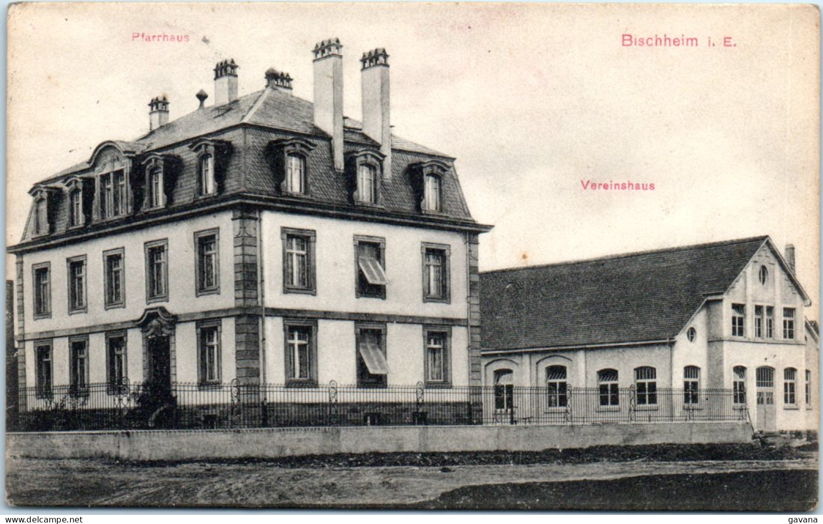 67 BISCHHEIM - Pfarrhaus - Vereinshaus - Andere & Zonder Classificatie