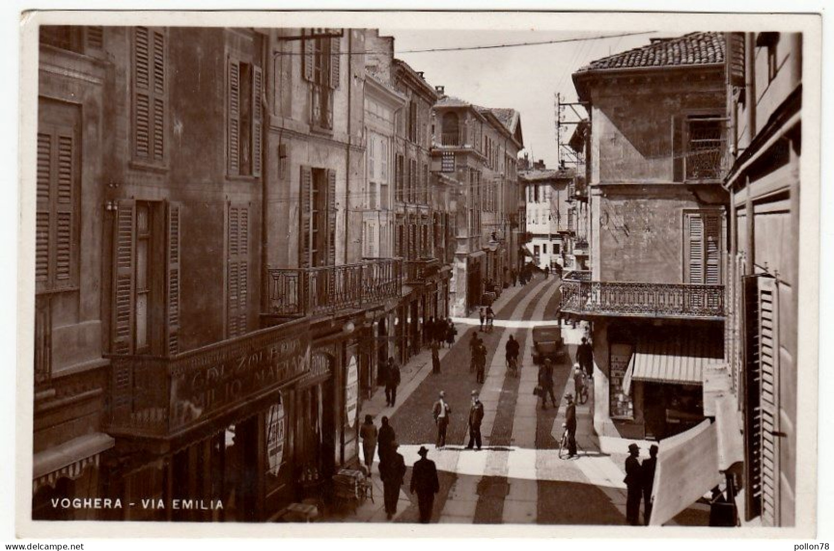 VOGHERA - VIA EMILIA - PAVIA - 1937 - Vedi Retro - Formato Piccolo - Pavia