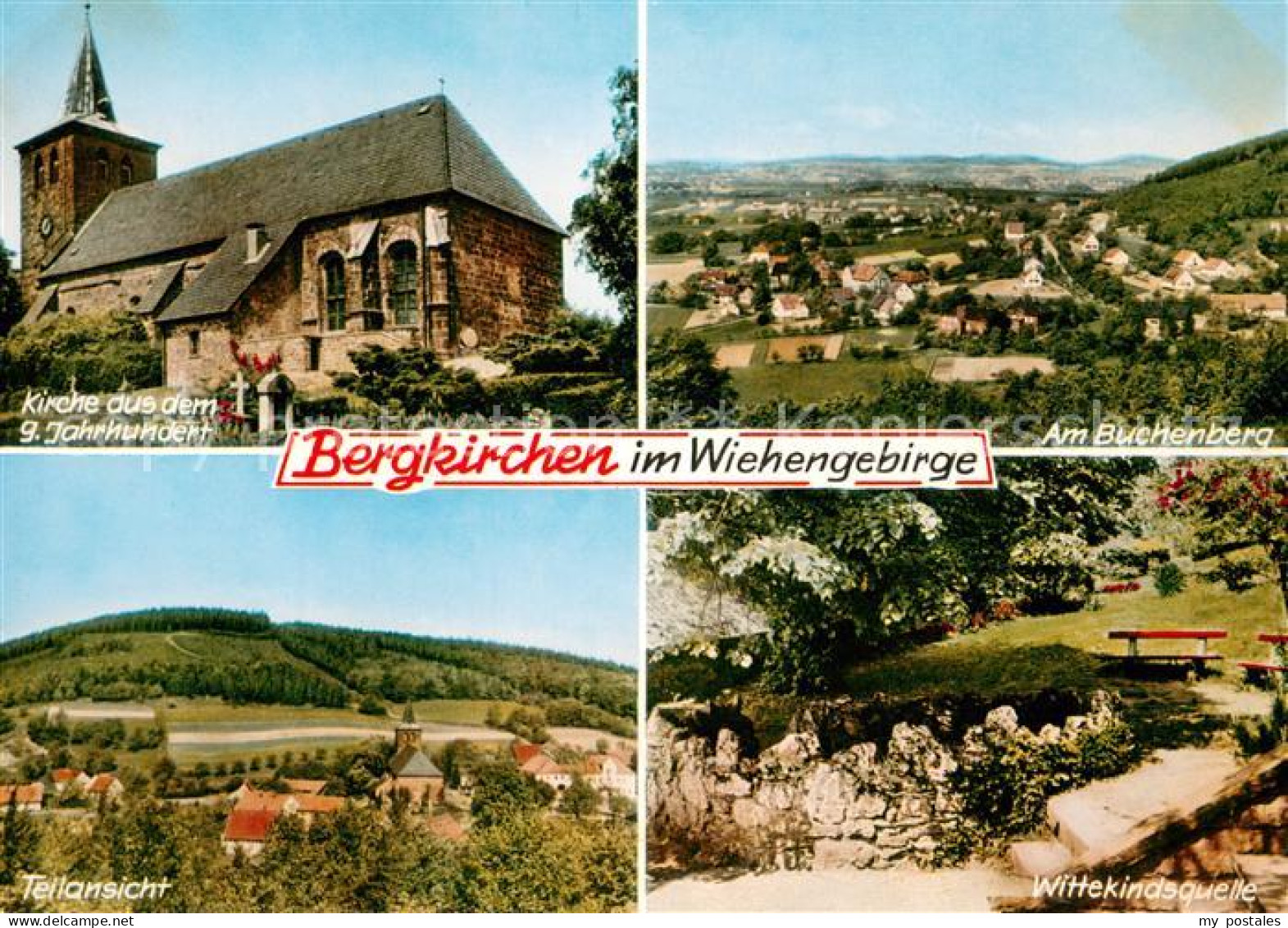 73672956 Bergkirchen Bad Oeynhausen Kirche Am Buchenberg Teilansicht Wittekindsq - Bad Oeynhausen