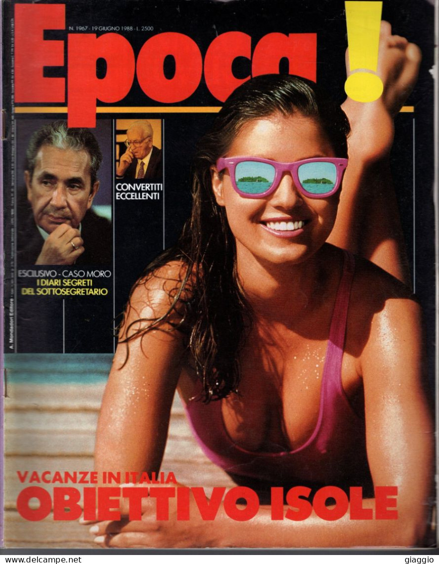 °°° RIVISTA EPOCA N° 1967 DEL 19 GIUGNO 1988 °°° - Other & Unclassified