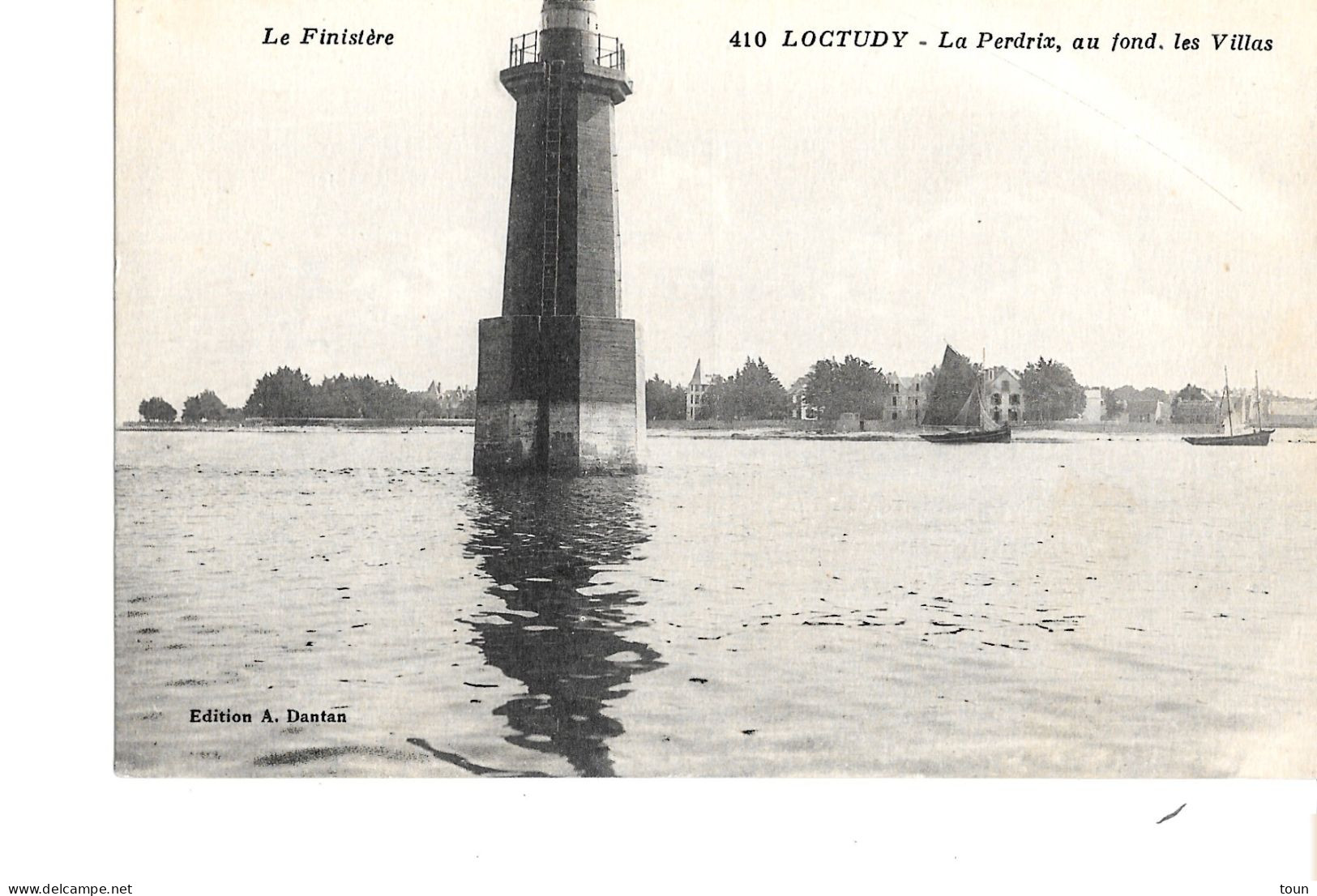 Loctudy - La Perdrix, Au Fond Les Villas - Loctudy