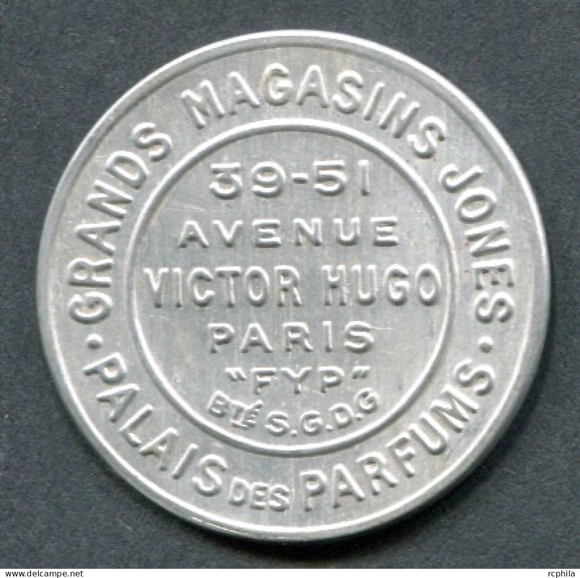 RC 27589 FRANCE TIMBRE MONNAIE GRANDS MAGASINS JONES PALAIS DES PARFUMS PARIS 25c SEMEUSE TB - Autres & Non Classés