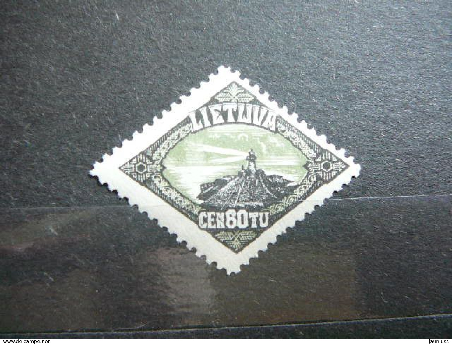 Lietuva Litauen Lituanie Litouwen Lithuania  - Memel # 1923 60C. MLH #Mi. 204 - Lithuania