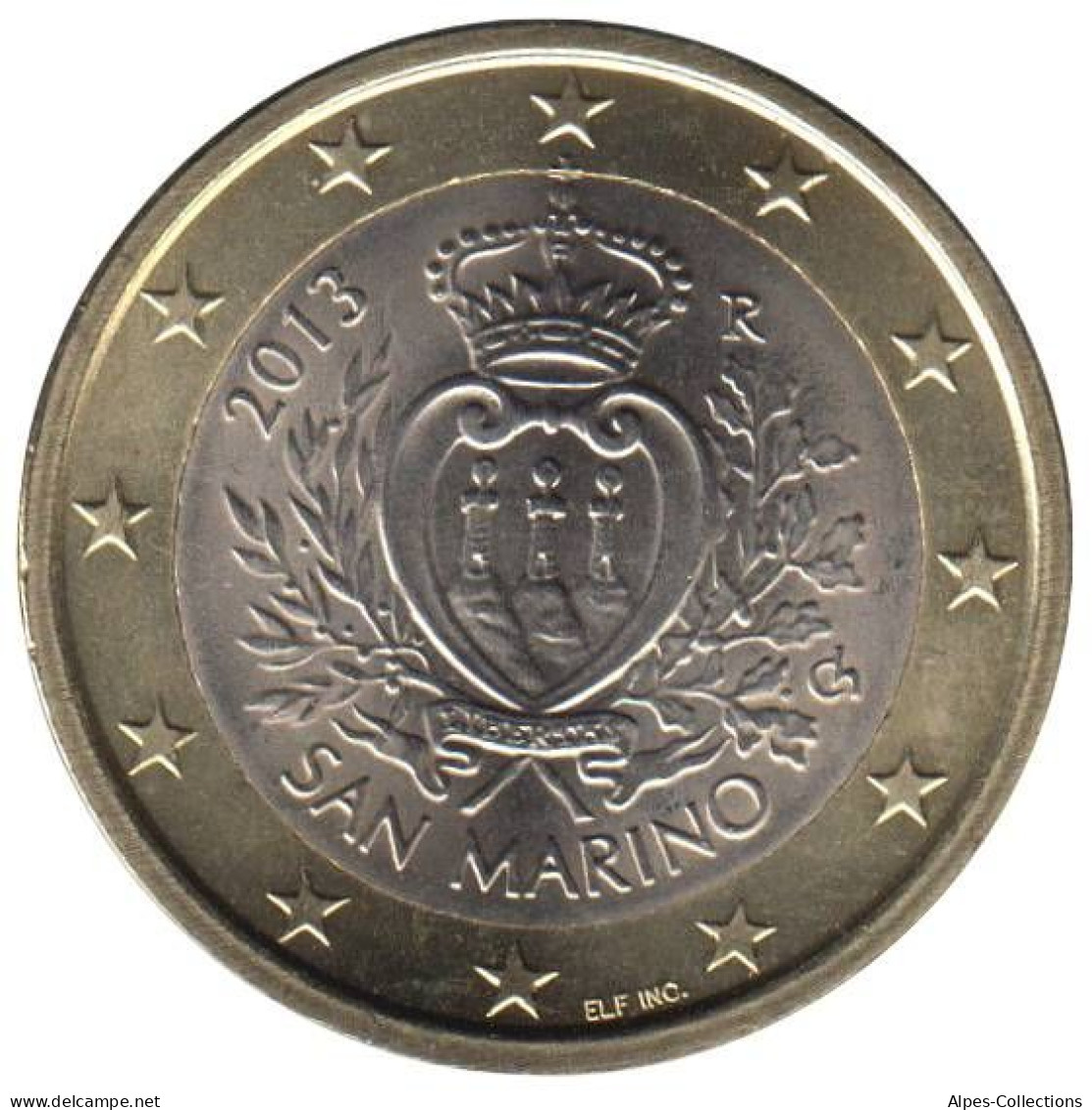 SA10013.1 - SAINT MARIN - 1 Euro - 2013 - San Marino