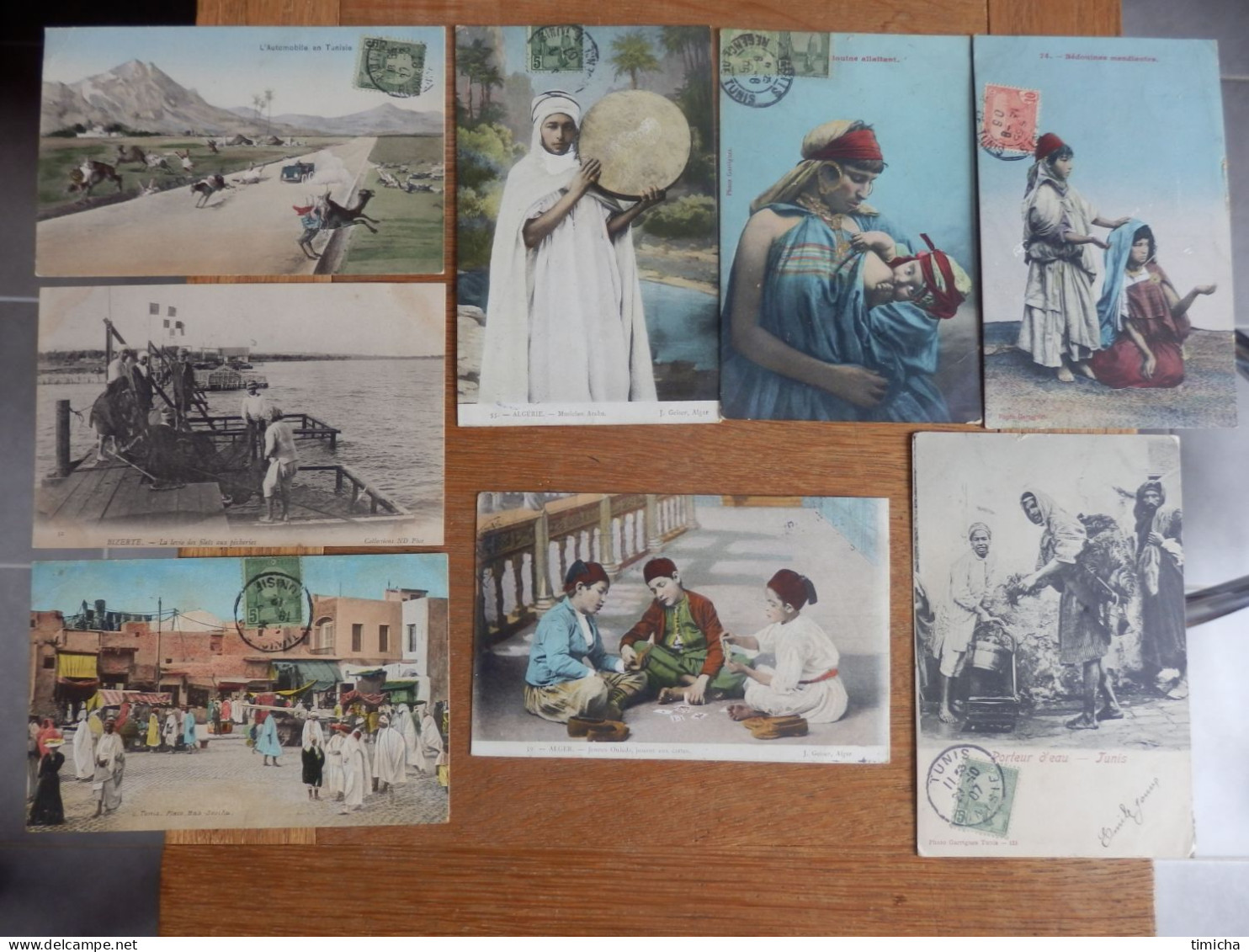 (33)    Lot De 8 Cartes D' Afrique Du Nord - Ohne Zuordnung