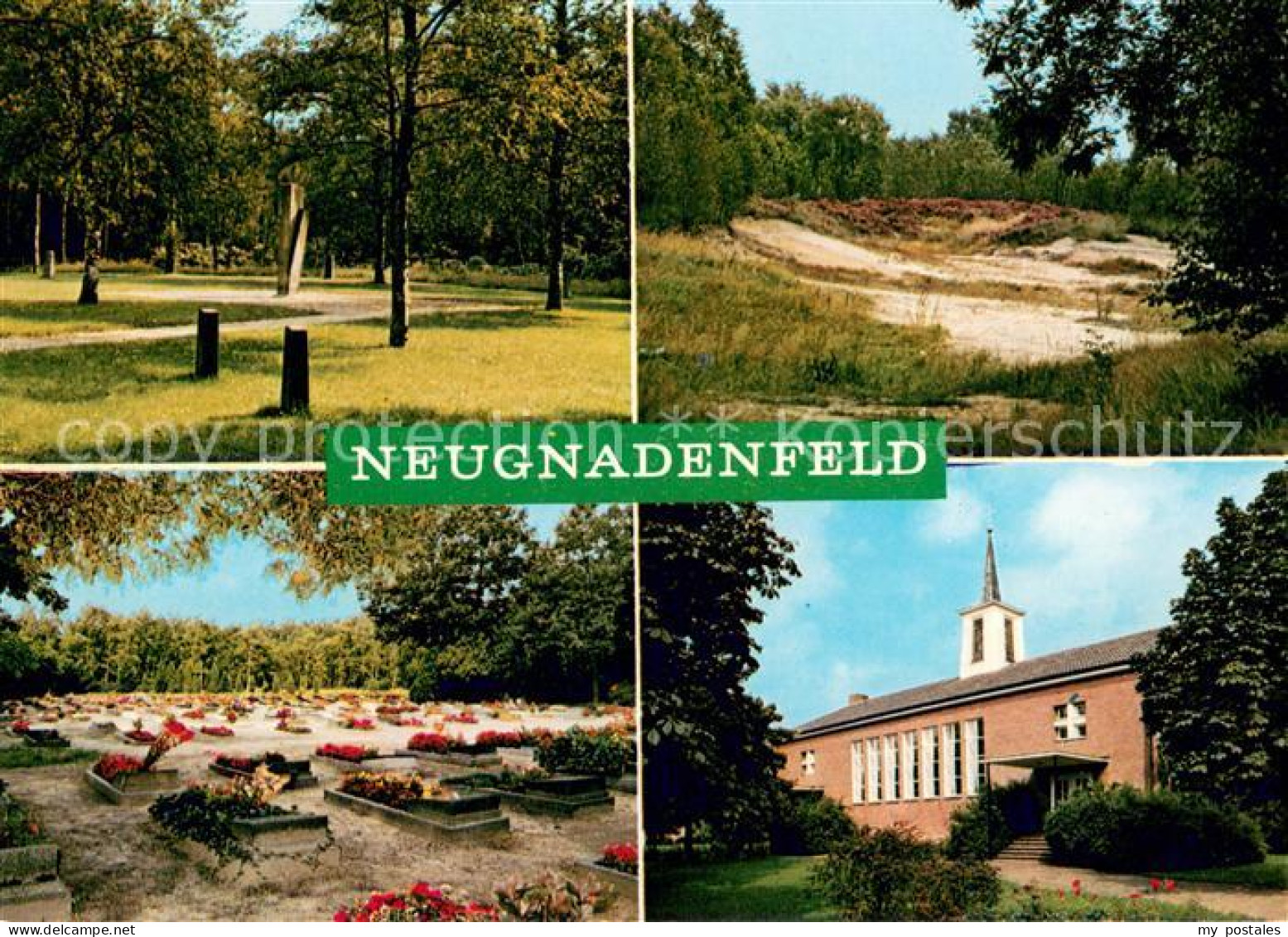 73672884 Neugnadenfeld Donau Park Gottesacker Und Gotteshaus Der Herrnhuter Brue - Neuburg