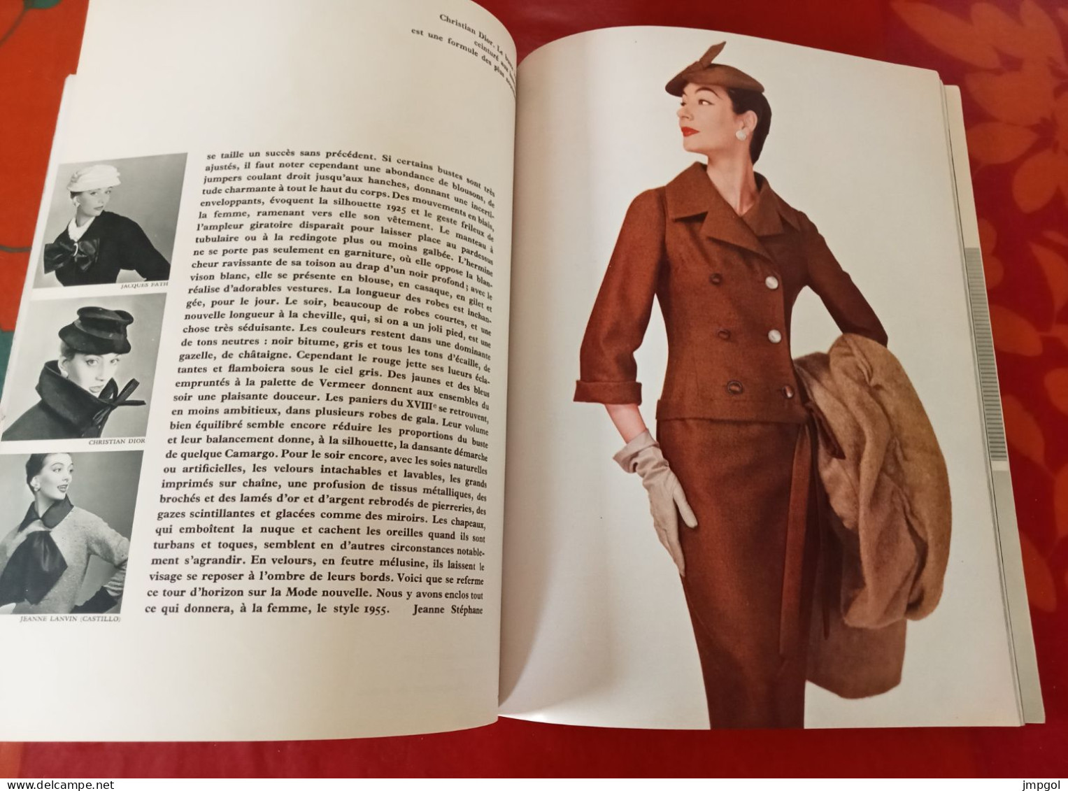Officiel De La Mode Et De La Couture Paris Septembre 1954 Collections Automne Hiver Dior Lanvin Patou Fath Balenciaga - Fashion