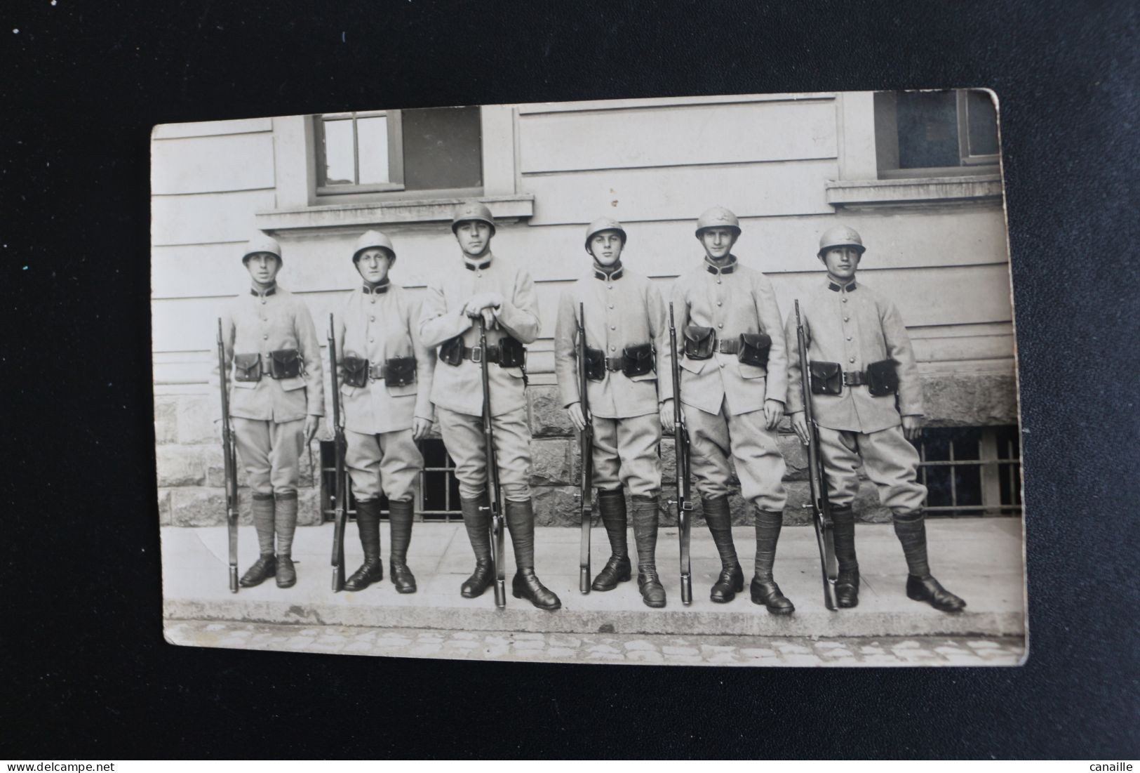 S-C 169 / Photo De Militaire - Guerre 1914-18, Soldats D'une Compagni - Un Peloton D'une Unité Militaire (inconnue) - War 1914-18