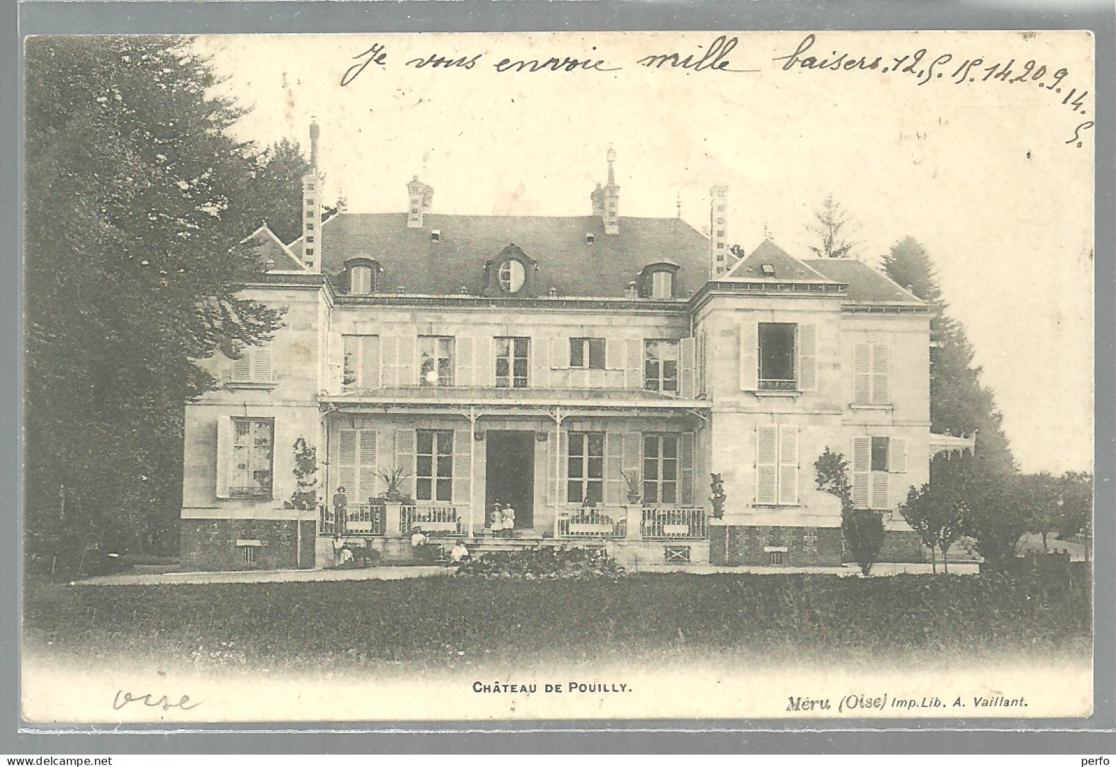 OISE - POUILLY- Rare Petite Commune Du Canton De Méru- 101h En1934 - Beauvais