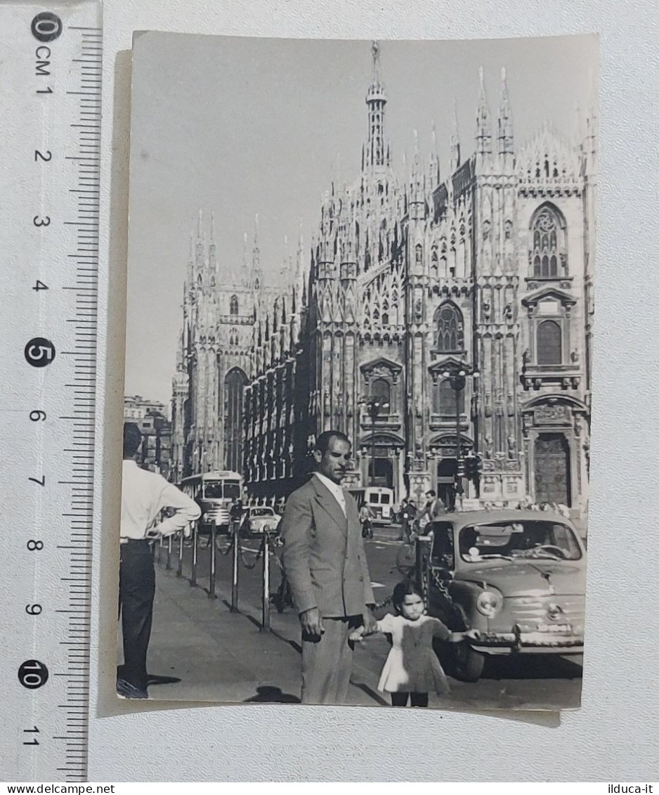 52327 0158 Foto D'epoca - Piazza Duomo - Milano Anni 60 - Europa