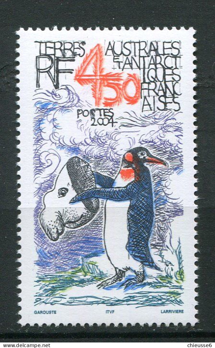 T.A.A.F ** N° 403 - Dessin Humoristique. Manchot - Unused Stamps