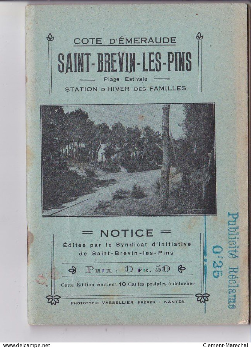 SAINT-BREVIN-les-PINS: Station D'hiver Des Familles Plage Estivale - Très Bon état - Saint-Brevin-les-Pins