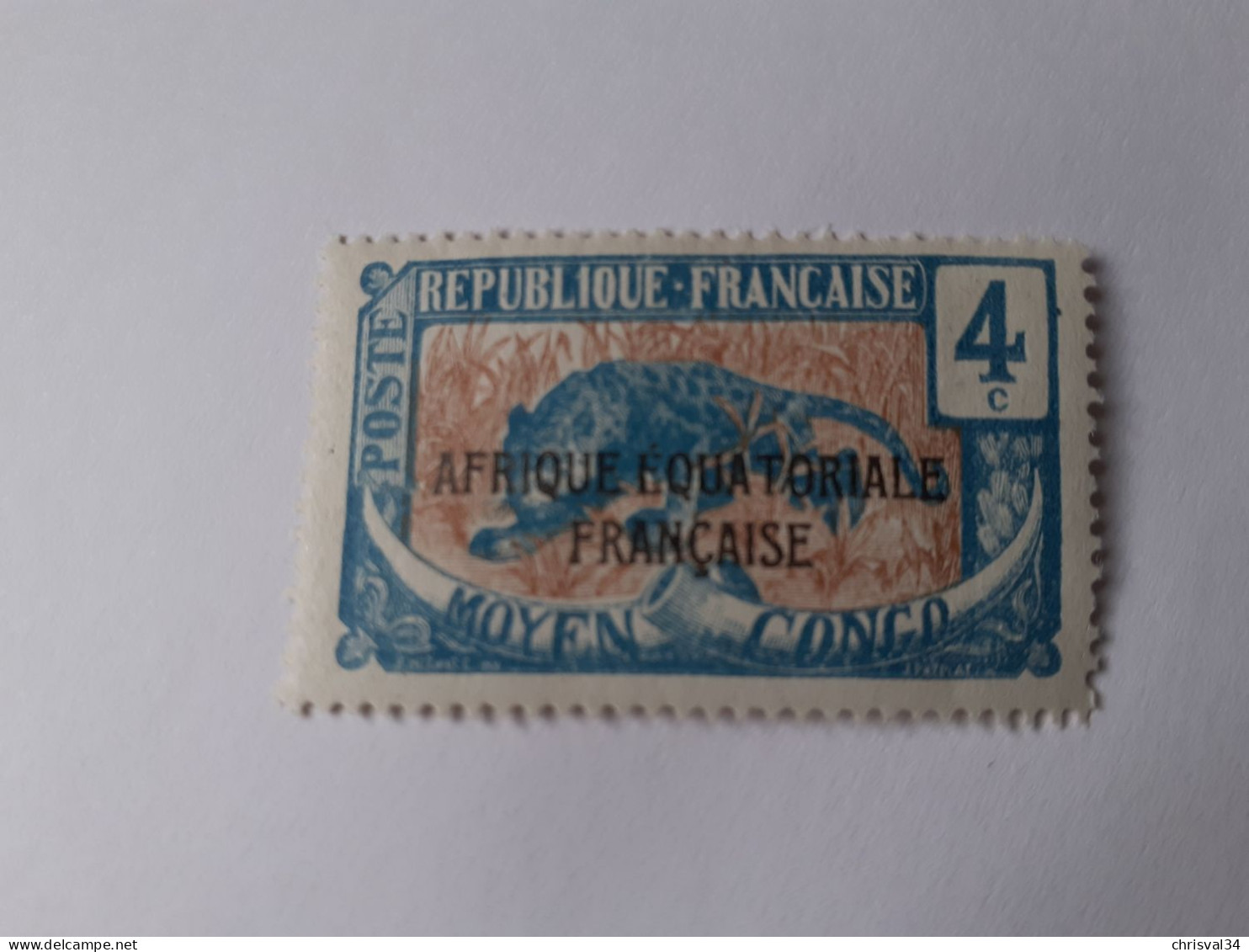 TIMBRE  CONGO    N  74     COTE  0,75  EUROS    NEUF  SANS  CHARNIERE - Neufs