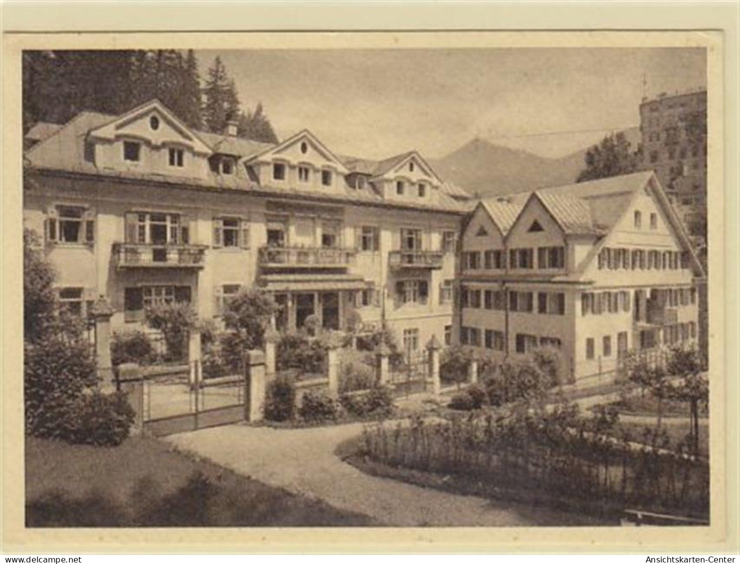 39022106 - AK Von Bad Gastein.  Schurk's Miet- Und Badehaus Gelaufen Am 28.07.1950. Gute Erhaltung. - Sonstige & Ohne Zuordnung