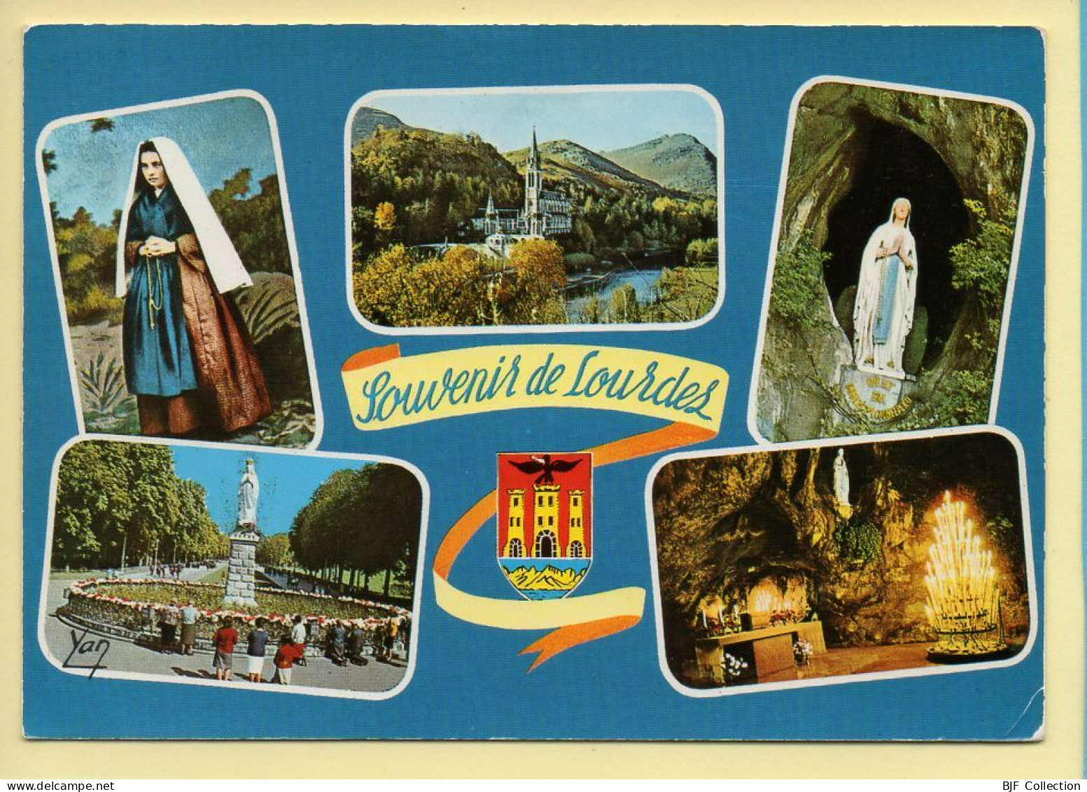 Souvenir De LOURDES – Multivues / Blason (voir Scan Recto/verso) - Lieux Saints