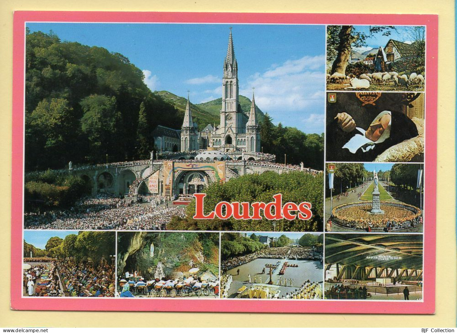 LOURDES – Multivues (animée) (voir Scan Recto/verso) - Heilige Plaatsen