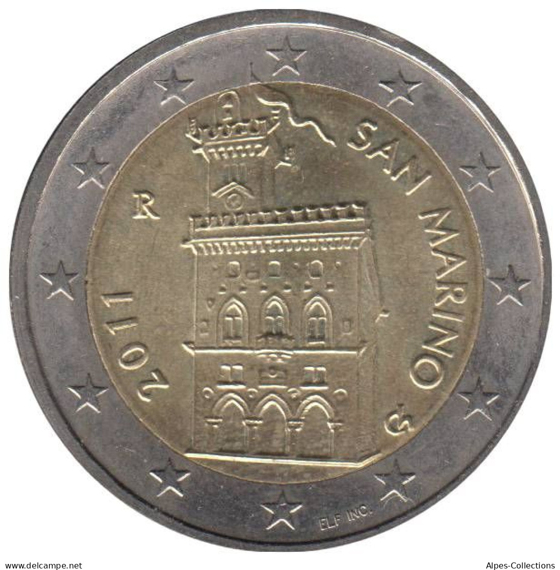 SA20011.3 - SAINT MARIN - 2 Euros - 2011 - San Marino