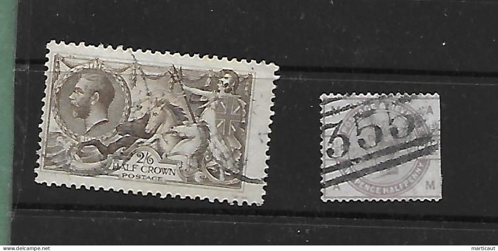 SG 413a Oblitéré (avec Charnière)  Vendu En L'état - Used Stamps