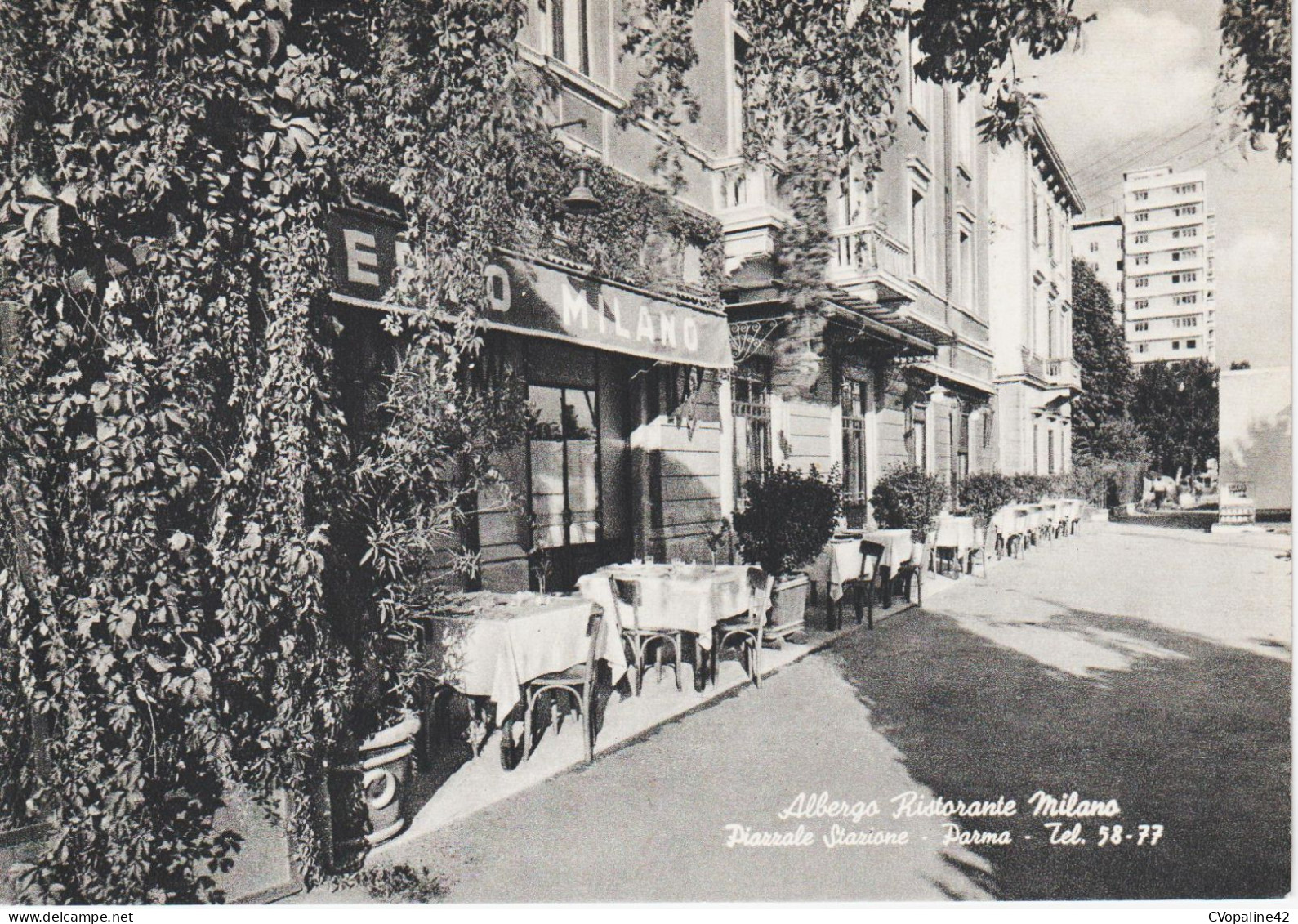 PARMA (Emilia-Romagna) ALBERGO RISTORANTE MILANO , Piazzale Stazione - Parma