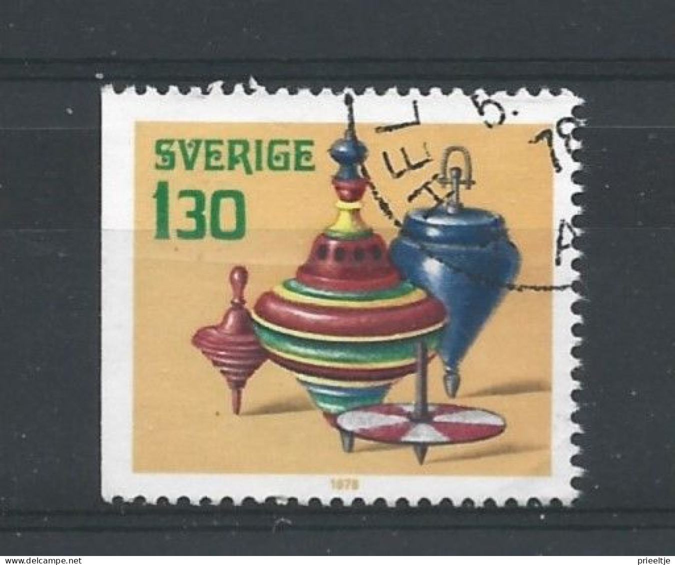 Sweden 1978 Christmas Toys Y.T. 1032 (0) - Used Stamps