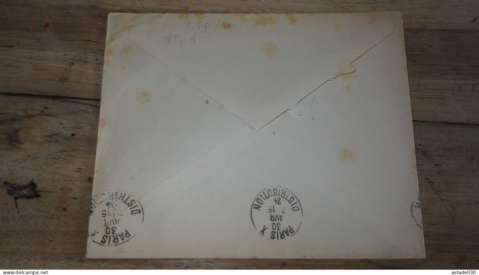 Enveloppe GRAND LIBAN, Beyrouth 1924  ......... Boite1 ..... 240424-217 - Storia Postale