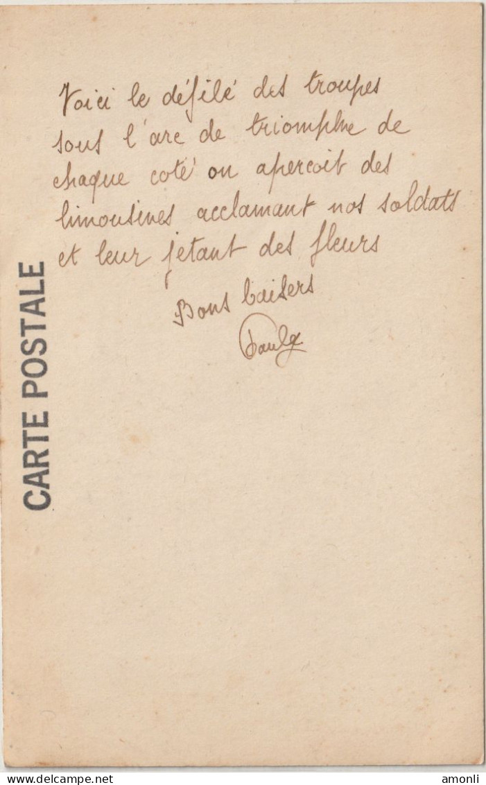 87. HAUTE-VIENNE - LIMOGES. Fêtes De La Victoire. Rentrée Des Troupes Limousines 17 Août 1919. - Limoges